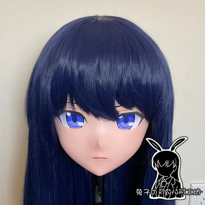 (RB365)Customize Full Head Quality Handmade Female/Girl Resin Japanese Anime Cartoon Character Kig Cosplay Kigurumi Mask (RB365)Customize Full Head Quality Handmade Female/Girl Resin Japanese Anime Cartoon Character Kig Cosplay Kigurumi Mask